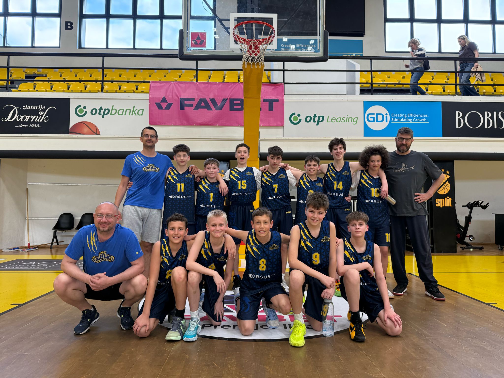 U-13 SELEKCIJA MEDVJEDA U SPLITU! 